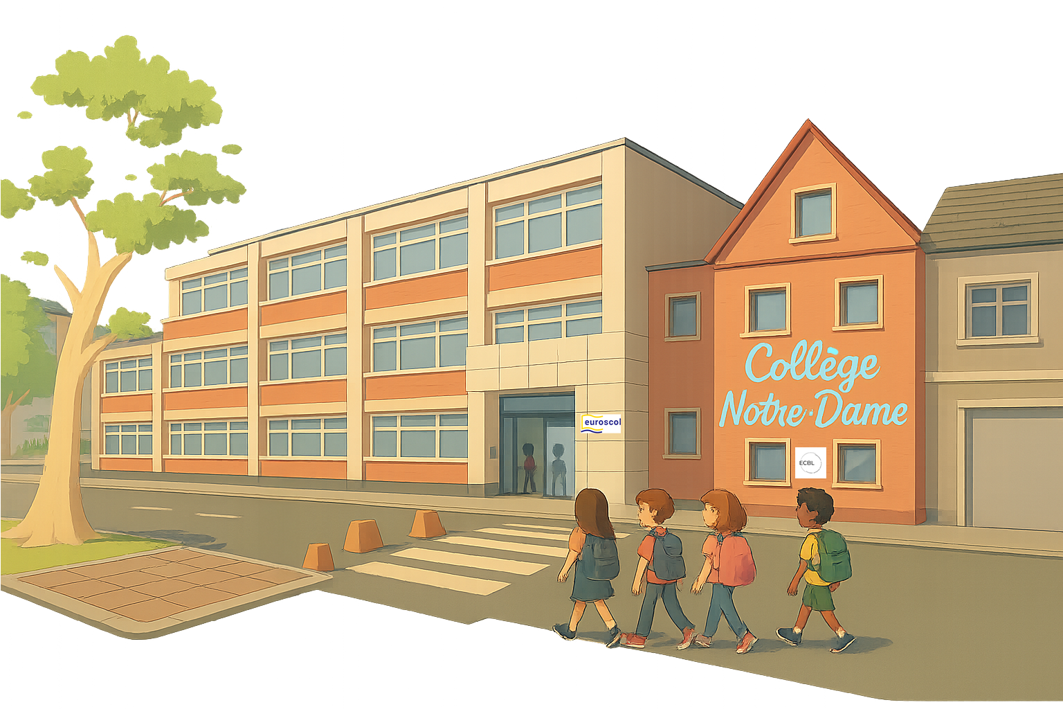Illustration du Collège - Mode Jour